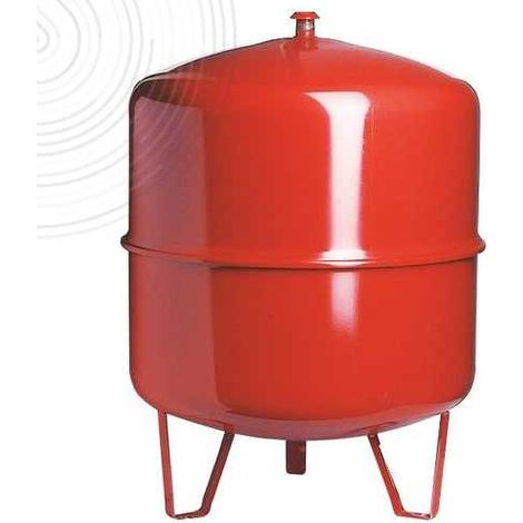 Somatherm – Vase d'expansion cylindrique à membrane 35 litres – Pression max 5 bars – Température -10° à +100°C – Raccord mâle 20/27