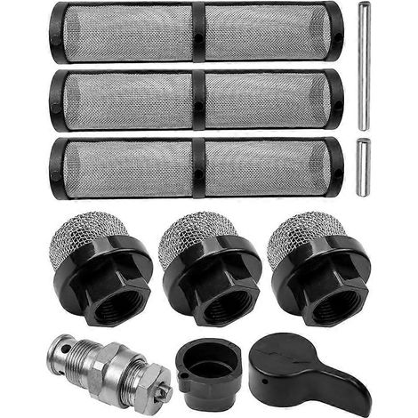 Kit de filtre de purge de soupape pour 3400 210 ES 210 230 390 395 Airless Paint Replacement 246388 5 246 (1/5)
