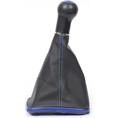 Housse anti-poussière pour levier de vitesses manuel de Volkswagen Golf et Bora, adaptée aux vêtements, bleue, diamètre 23 mm, levier de vitesses à 6 rapports, une pièce par paquet, bleue, 6 vitesses, (1/4)
