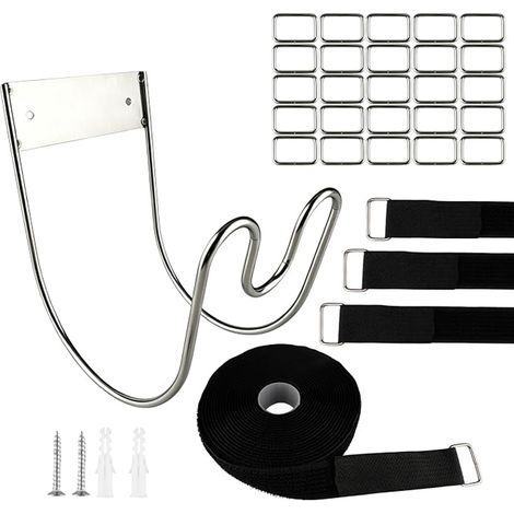 Stainless Steel Pipe Holder Wall Mount Pipe Holder (1/5)