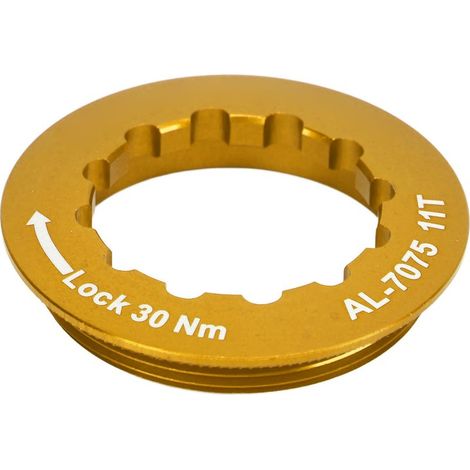 Cassette verrou bague alliage aluminium vélo montagne extérieur sport cyclisme pièces composants or (1/5)