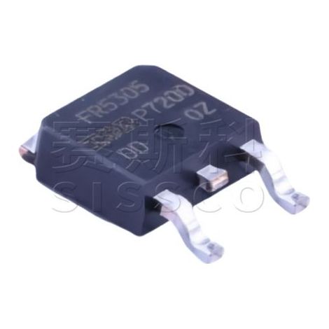 Neue und originale elektronische Feldeffektkomponente IRFR5305TRPBF, Siebdruck FR5305 TO-252, P-Kanal, 55 V, 31 A, 5 Stück pro Packung.