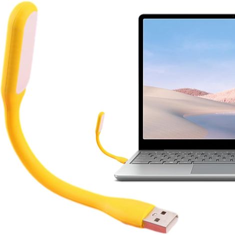 Lampe de lecture USB, portable, pliable, flexible pour banque (1/5)