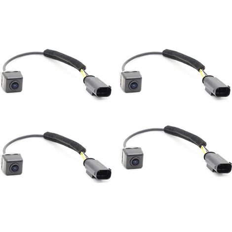 4X 957502B501 Cámara de visión trasera para estacionamiento, compatible con Hyundai SANTA FE 2011-2012 957502B502 (1/5)