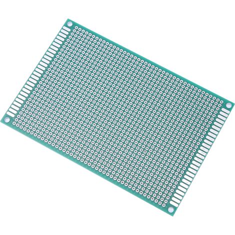 10 Stück 8x12cm doppelseitige Prototypen-Leiterplatten, verzinnt, Steckplatine (1/5)