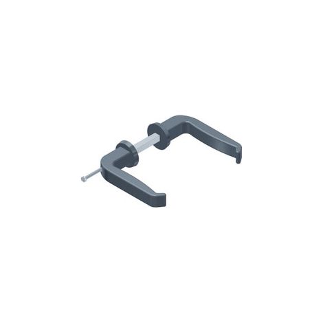 MANIGLIE ZINKEL CON VITE NERA Q.25-40