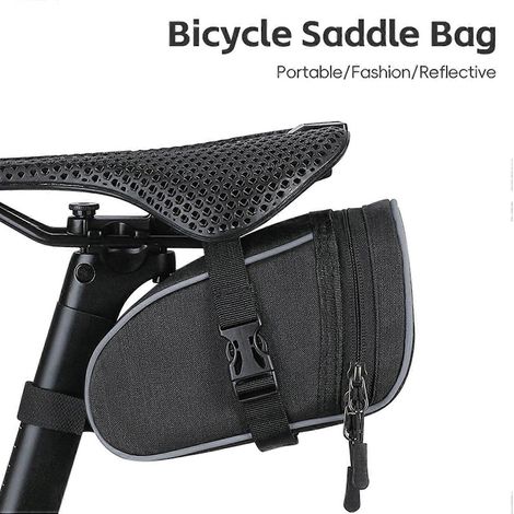 Fahrradsatteltasche, Mountainbike- und Rennradtasche, 1 Liter, tragbare Mini-Werkzeugtasche, Fahrradausrüstung