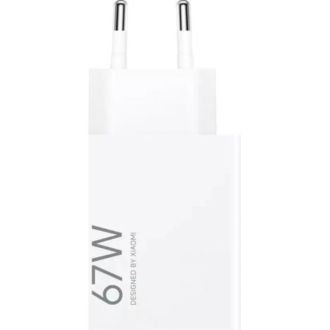 Xiaomi 67W HyperCharge Combo Universal Blanco Corriente alterna Interior (1/2)