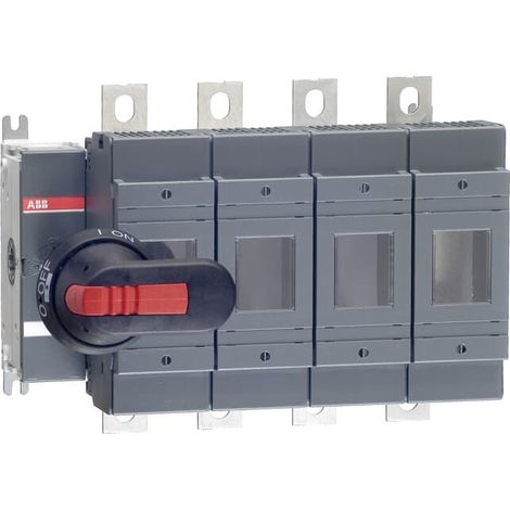 Inter.Sec. Fusible DIN frontal 250A 4Pôles poignée sur Porte 1SCA022726R8620 ABB 923514