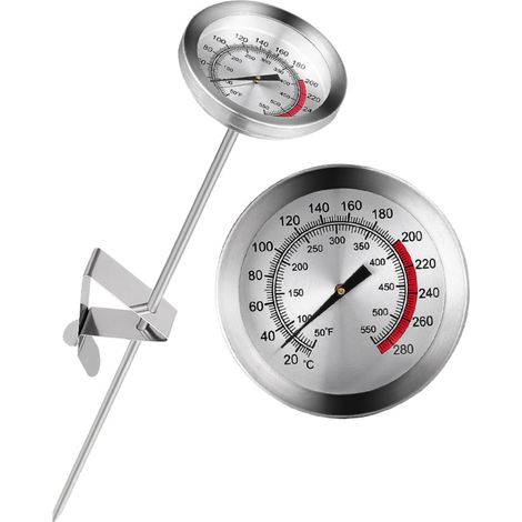 Thermomètre Inox pour Friture et Viande Lecture Rapide (1/5)