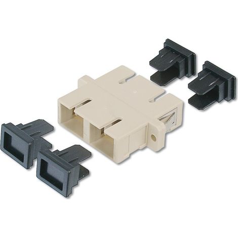 WP WPC-FA2-SC0201 adaptateur de fibres optiques SC 1 pièce(s) Gris