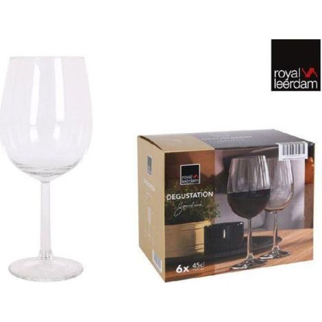 45 cls copa para vino degustation royal leerdam caja 6 unidades