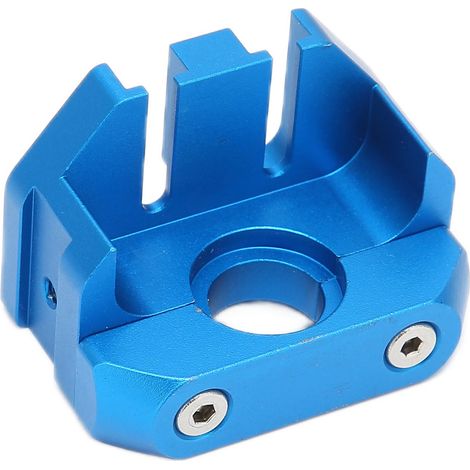 V6-Druckkopfhalterung, komplett aus eloxiertem Metall, höhenverstellbar, 3D-Druckerzubehör mit Schraubmutter (1/5)
