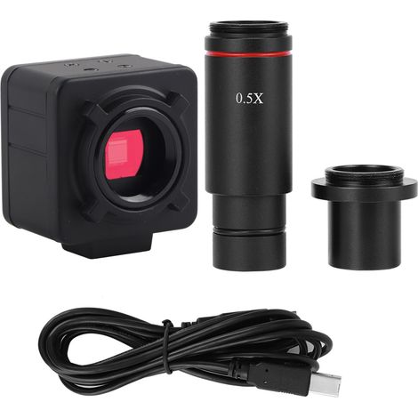 Caméra microscope USB numérique 5.0MP CMOS industrielle pour microélectronique, fonctions avancées (1/5)