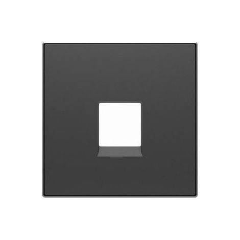 Coperchio 1 connettore RJ11-RJ45 NERO SOFT NIESSEN SKY 8517 NS