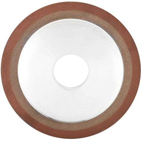 125 mm diameter Ø × 32 mm bore resin-coated diamond grinding wheel – for grinding and polishing hardened steel, stone and abrasive materials