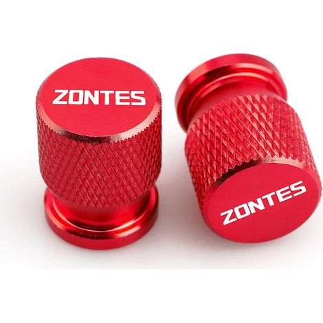 Pour Zontes G1 125 Zt125 G1 Zt125u Zt 125 U 310r 310x Zt310r 310m 1 paire de bouchons de valve de pneu usinés CNC Accessoires moto (1/5)
