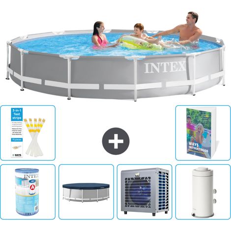 Prism Frame Pool Rund - 366x76 cm - 7-teilig  S38 (1/5)