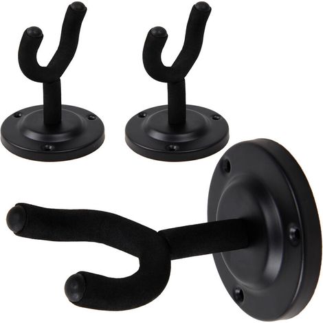 3 Supports Muraux Instruments Guitares Basses Skateboards Longboards Skate Sport