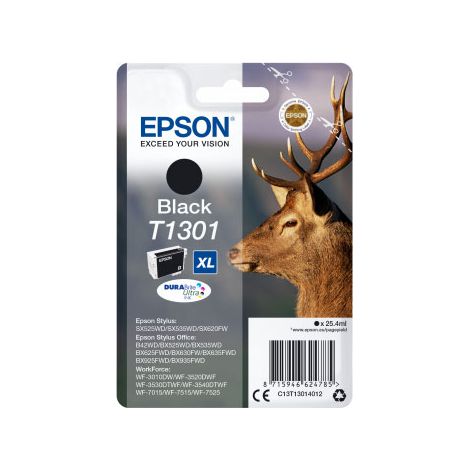 EPSON Cartouche T1301 - Cerf - Noir (1/3)