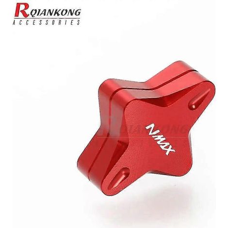 Seitenständerverlängerung für Motorräder, passend für YAMAHA N-MAX NMAX155 NMAX125 NMAX 125 155 (2020–2022) – rot