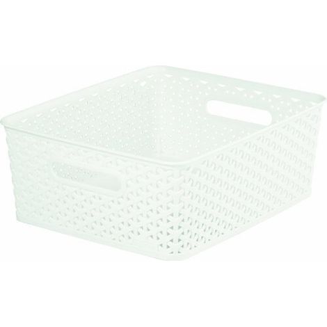 Cestino Rattan Cm 34X23 H 17 Lega