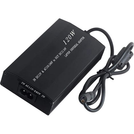 Caricatore Alimentatore Adattatore Universale AC/DC 120W Laptop Notebook