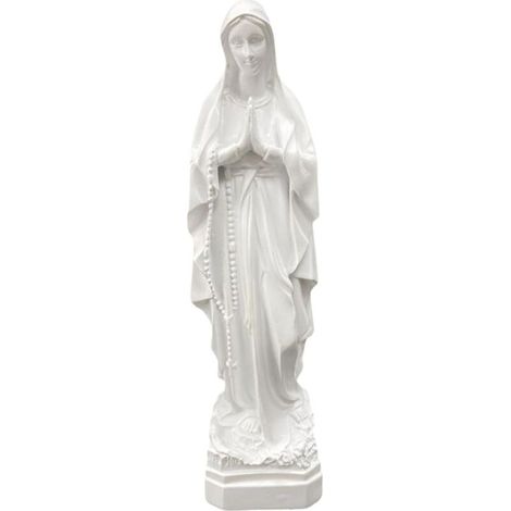 Vierge Statue, Catholic Mary Figure, Praying Mother Statue, Resin Standing Mary, Religious Home Decor, Catholic Gift, Style 1 (1/5)