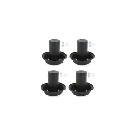 Kit de remplacement de diaphragme sous vide de carburateur, 4 jeux de pistons pour Vmax 1200 VMX1200 1985 – 2007 (1/5)