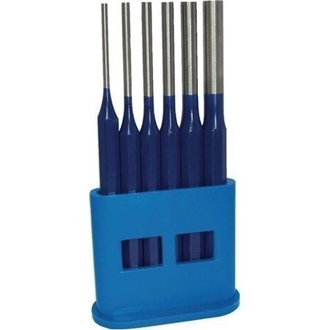 Juego De Botadores 6 Uds. 3-4-5-6-8-10 Mm Soporte De Plastic (1/2)