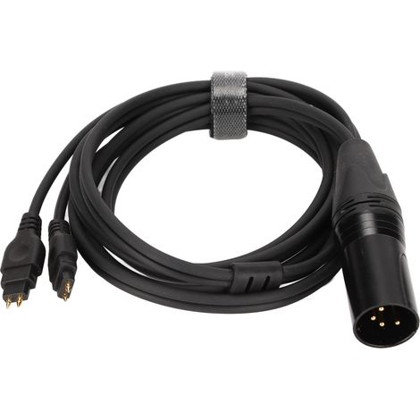 Câble de mise à niveau pour casque, fiche mâle XLR à 4 broches, compatible Sennheiser HD650 HD600 HD580 HD660S HD58X HD565 HD545 HD535 HD6XX (1/5)