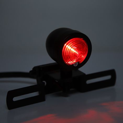 Feu Stop LED 12V Universel pour Moto Scooter, Feu Arrière Clignotant de Freinage, Lampe de Signalisation pour Électrique, Modification (1/5)