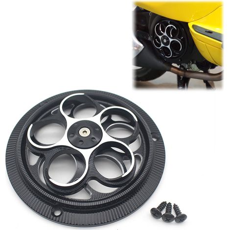 Suitable for the heat sink cover, fan cover and rotary fan cover of modified Piaggio Vespa Spring Sprint 125/150.