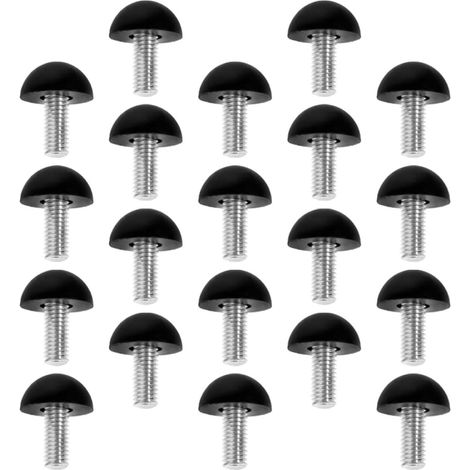 Pieds réglables pour Tables et chaises métal 20 pièces vis M8x22mm tête Ronde Patins antidérapants stabilité Multifonction Usage intérieur Patio (1/5)