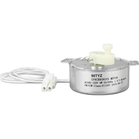 Moteur Tourne-Oeuf 4W pour Couveuse, Rotation Automatique pour Oeufs de Poules, Canards, Oies et Volailles, 100-120V (1/5)