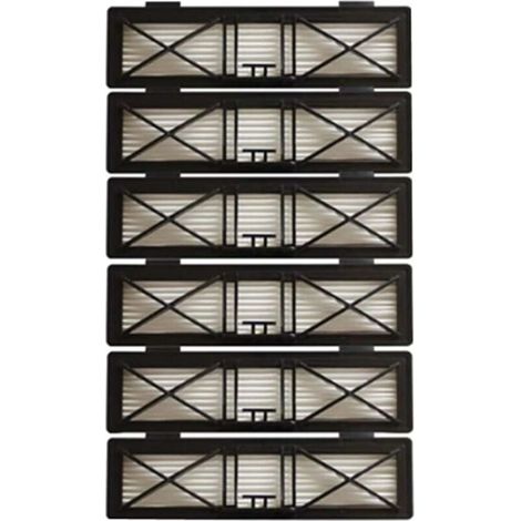 Lot de 6 filtres HEPA pour Neato Botvac D7 D3 D4 D5 D6 D70 D75 D80 D85 pour filtres Neato Botvac 75e 80 85 pièces (1/5)