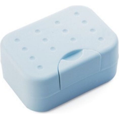Porte-savon de voyage Porte-savon portable avec couvercle Porte-savon en plastique Conception de serrure de porte-savon étanche pour la randonnée, la maison, la douche, la salle de bain (1/5)