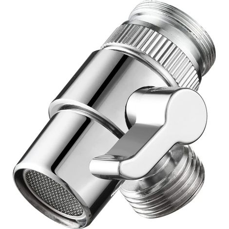 Umsteller aus Edelstahl SUS304 für Küchen- oder Badezimmerarmaturen (Ersatzteil)