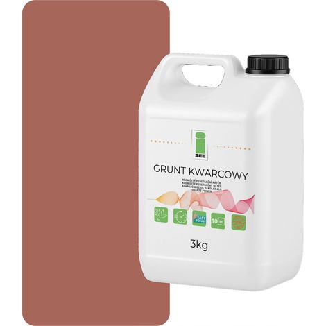 PRIMER AL QUARZO PER INTONACO SILICONE 3KG SALMONE SCURO F324 (1/5)