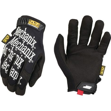Bigbuy-car Mechanix The Original Guantes de Protección Negro S