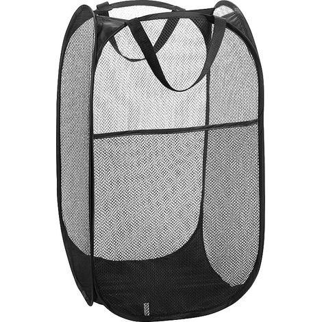 Panier à linge noir (1/5)