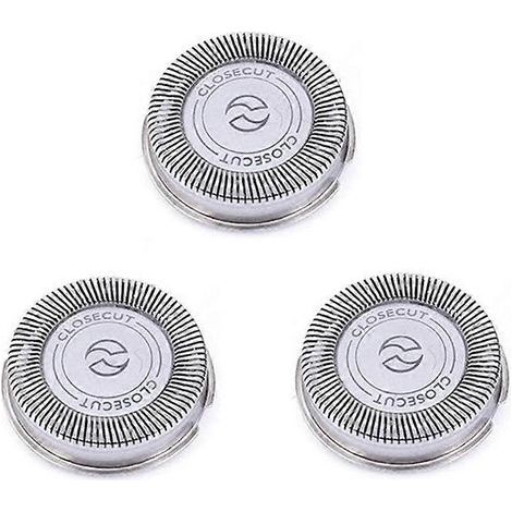 Packung mit 3 SH30 Ersatzscherköpfen für Philips Norelco Rasierer der Serien 3000, 2000, 1000 und S738, mit scharfen und langlebigen Klingen. (1/5)