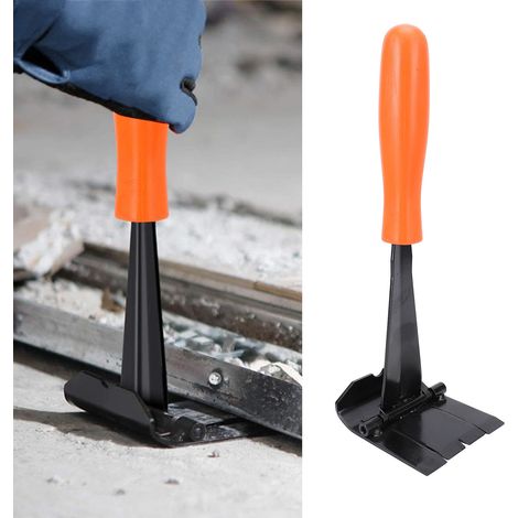Arrache-clous en acier à haute teneur en carbone, levier multifonctionnel pour revêtements de sol, panneaux muraux et carrelages. (1/5)