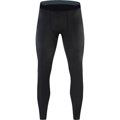 Pantalon de Compression Homme Fitness Noir XL - Léggings Élastiques Séchage Rapide Polyester (1/5)