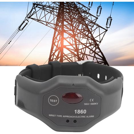 ETCR-1860 Handgelenk-Hochspannungsalarm, 1 kV–500 kV, Hochspannungsdetektor, berührungsloser elektrischer Alarm für die Sicherheit bei elektrischen Wartungsarbeiten (1/5)
