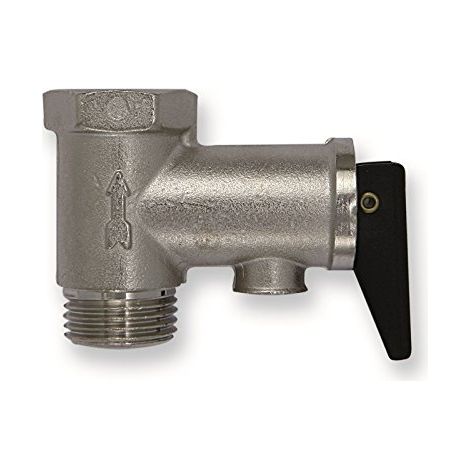 Valvola sicurezza scaldabagno mf 3/4 pollice con riduttore di pressione 8 atm