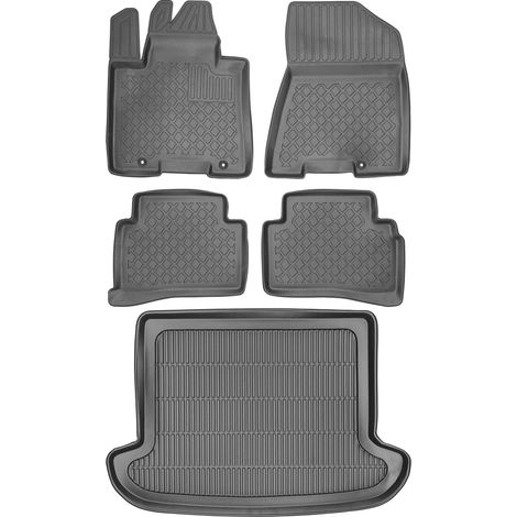 Juego de alfombrillas para Kia Sportage IV SUV de 2016: alfombrilla para coche + alfombrilla para maletero. (1/5)