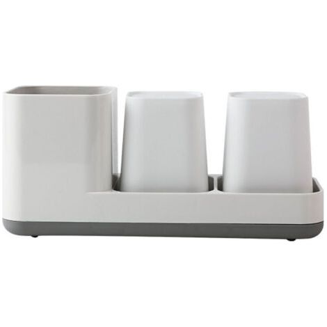 Toothbrush Holder, Electric Toothbrush Holder, Removable Toothbrush Holder, Toothpaste Holder, Bathroom Organizer (1/5)