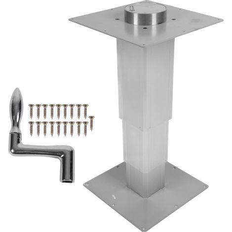 Piédestal de Table télescopique robuste en alliage d'aluminium, réglable de 310 à 720mm pour Yacht de camping-car. (1/5)