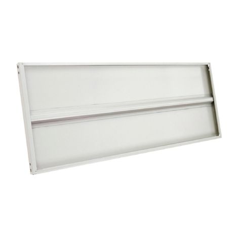 E'tage're me'tallique 40 x 100R avec renfort en tole d'acier brillant avec commandes triples pour chaque cote' en couleur gris Ral